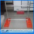 Temporary Wire Mesh Fence With Plastic Feet